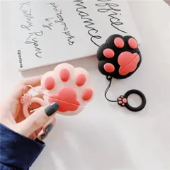 Vỏ Bọc Silicone Chân Mèo Xinh Cho AirPods 1 2 - Phụ Kiện Tai Nghe Thời Trang Bảo Vệ Hộp Sạc
