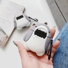 Vỏ Bọc AirPods 1 2 Pro Cute Cá Map - Bao Silicon Dẻo Chống Va Đập Cho Hộp Sạc Tai Nghe AirPods