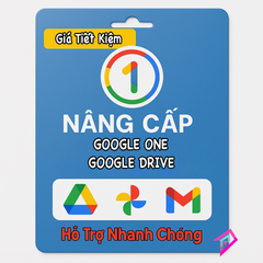 Nâng Cấp Dung Lượng Google One - Gói Nâng Cấp Google Drive Chính Chủ, Tận Hưởng Quyền Lợi Lưu Trữ tối Ưu Tại TiemKhoa
