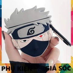 Vỏ Bọc Airpods 1 2 Silicon Dẻo Hình Naruto Kakashi - Phụ Kiện Tai Nghe AirPods Chất Lượng Cao, Bảo Vệ Hoàn Hảo