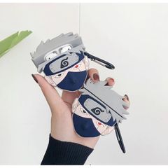 Vỏ Bọc Airpods 1 2 Silicon Dẻo Hình Naruto Kakashi - Phụ Kiện Tai Nghe AirPods Chất Lượng Cao, Bảo Vệ Hoàn Hảo
