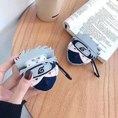 Vỏ Bọc Airpods 1 2 Silicon Dẻo Hình Naruto Kakashi - Phụ Kiện Tai Nghe AirPods Chất Lượng Cao, Bảo Vệ Hoàn Hảo