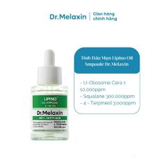 Serum Mụn Lipino Dr. Melaxin 30ml - Giải Pháp Công Nghệ Anti-Fatty Acid Oil Cho Da Dầu Mụn, Ngăn Ngừa Mụn Hiệu Quả