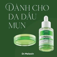Serum Mụn Lipino Dr. Melaxin 30ml - Giải Pháp Công Nghệ Anti-Fatty Acid Oil Cho Da Dầu Mụn, Ngăn Ngừa Mụn Hiệu Quả