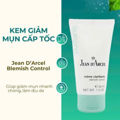 Kem Dưỡng Da Jean d'Arcel Blemish Control - Giải Pháp Làm Giảm Mụn Nhanh, Kiềm Dầu, Chăm Sóc Da Mặt Hiệu Quả