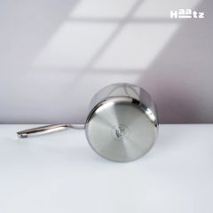 Quánh Inox 316 Đúc Đáy Liền 3 Lớp Haatz HYP316 (CIC1240) 16cm - Chất Liệu Cao Cấp, Bảo Hành 5 Năm, Dùng Được Trên Mọi Loại Bếp