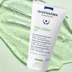 Gel Rửa Mặt Isis Pharma Teen Derm 150ml - Sữa Rửa Mặt Dành Cho Da Mụn Tuổi Teen, Làm Sạch Sâu Và Cấp Ẩm, Không Kích Ứng Da