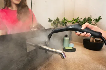 Máy Làm Sạch Bằng Hơi Nước Karcher SC2 EasyFix - Vệ Sinh Hiệu Quả Không Hóa Chất, Kháng Khuẩn 99,99% cho Nhà Cửa Sáng Sạch