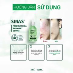 Serum SMAS Premium Cica Recovery - Dưỡng Ẩm, Làm Dịu Da, Tái Tạo Da - 120ml Hàn Quốc