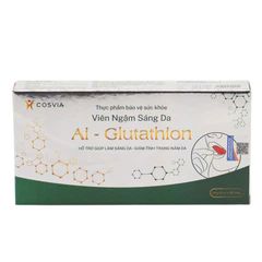 Viên Ngậm Trắng Da AI Glutathion Cosvia Làm Sáng Da Bật Tông, Ngăn Ngừa Nám, Tàn Nhang, Lão Hoá - 30 Viên