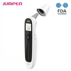 Nhiệt Kế Điện Tử Hồng Ngoại Jumper JPD-FR302 - Đo Trán & Tai, 4 Chế Độ, Cảnh Báo Sốt Âm Thanh, Bộ Nhớ 20 Kết Quả