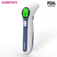 Nhiệt Kế Điện Tử Hồng Ngoại Jumper JPD-FR300 Đo Trán & Tai - Thiết Kế Tiện Lợi, Độ Chính Xác Cao, Thích Hợp Gia Đình có Trẻ Nhỏ