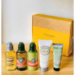 Set sữa tắm, dầu gội xả, dưỡng thể và kem tay L'Occitane mini 5 món 224040