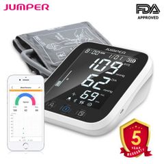 Máy Đo Huyết Áp Bắp Tay Jumper JPD-HA121 (Bluetooth) - Kết Nối APP Theo Dõi Sức Khỏe, Màn Hình Lớn, Bảo Hành 60 Tháng