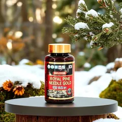 Tinh Dầu Thông Đỏ Royal Pine Needle Gold - Giải Pháp Từ Thiên Nhiên Tăng Cường Miễn Dịch, Chống Oxy Hóa và Chăm Sóc Sức Khỏe 100 Viên