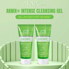 Gel Rửa Mặt Aknix® 250ml - Sạch Sâu & Giảm Mụn Đầu Đen, Mụn Trứng Cá, Nhập Khẩu Từ Pháp, Dành Cho Da Mụn