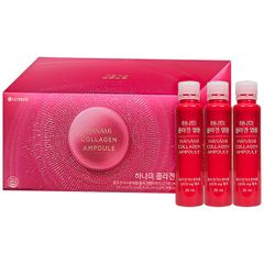 Nước Uống Collagen Hanami LG Hàn Quốc 28 ống x 25ml - Giúp Da Căng Mịn, Chống Nhăn, Tươi Trẻ và Khỏe Mạnh