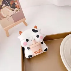 Vỏ Bọc AirPods 1 2 PRO Bò Sữa Cầm Trà Sữa Cute - Bao Silicon Chất Lượng Cao Cho Hộp Sạc Tai Nghe AirPods