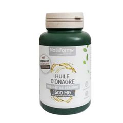 Viên Uống Tinh Dầu Hoa Anh Thảo Nat&Form 200 Viên - Dinh Dưỡng Sức Khỏe & Làm Đẹp - Huile D'Onagre Chính Hãng Từ Pháp