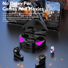 Tai Nghe Gaming Bluetooth 5.1 X15 Pro - Tai Nghe Không Dây Chống Ồn, Pin Trâu, Thiết Kế Thể Thao với Đèn LED RGB