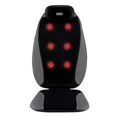 Đệm Ghế Ngồi Massage Shiatsu HoMedics MCS-380HA - Massage Nhiệt Thư Giãn Lưng Tốt Nhất Tại Nhà, Điều Khiển Dễ Dàng, Tặng Bộ Đổi Nguồn