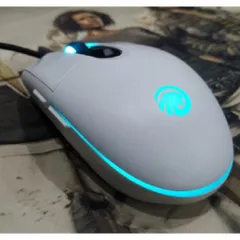 Chuột Chơi Game F102 RGB 3500DPI Fmouse - Thiết Kế Ergonomic Đen Trắng, Dễ Dàng Tùy Chỉnh, Chất Lượng Cao
