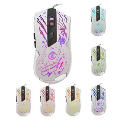 Chuột Chơi Game Có Dây A905 LED RGB - Độ Nhạy 2400 DPI, Thiết Kế Ergonomics, Chất Liệu Bền Bỉ Cho Máy Tính Laptop