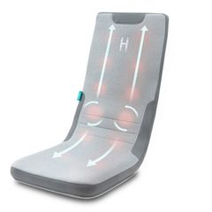 Đệm Massage Lưng Toàn Thân HoMedics MCS-512H - Công Nghệ Flextrack, Massage Shiatsu Tùy Chỉnh Với Tính Năng Nhiệt Thư Giãn