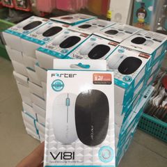 Chuột Không Dây Forter V181 - Chuột Văn Phòng Nhỏ Gọn Chất Lượng Cao, Tương Thích PC, Laptop, Smart TV, Giao Tiếp USB 2.4GHz