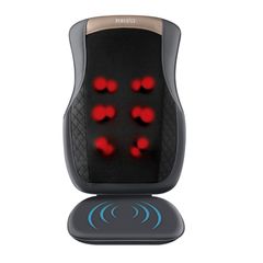 Đệm ghế massage HoMedics MCS-624HJ - Công nghệ Shiatsu Pin Sạc Di Động - Thư Giãn Toàn Bộ Lưng Tại Nhà Hay Văn Phòng