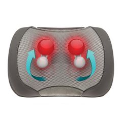 Gối Massage Shiatsu 3D HoMedics với Chức Năng Nhiệt và Rung - Thiết Bị Thư Giãn Cổ, Lưng, Vai Hiệu Quả, Di Động, Đơn Giản Sử Dụng