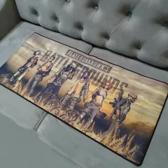 Miếng Lót Chuột Lớn PUBG 52 - Pad Chống Nước 90x40cm, Dày 3mm Cho Game Thủ, Bề Mặt Trơn, Chất Liệu Cao Su Chống Trượt