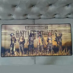 Miếng Lót Chuột Lớn PUBG 52 - Pad Chống Nước 90x40cm, Dày 3mm Cho Game Thủ, Bề Mặt Trơn, Chất Liệu Cao Su Chống Trượt
