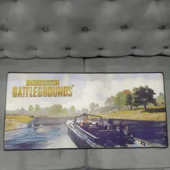 Tấm Lót Bàn Làm Việc PUBG 53 - Miếng Lót Chuột Cao Su Chống Nước, Chống Trầy Kích Cỡ Lớn 90x40cm, Di Chuột Ổn Định