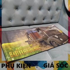Tấm Lót Bàn Làm Việc PUBG 55 - Kích Cỡ Lớn 90x40cm, Chất Liệu Cao Su Dày 3mm, Sử Dụng Dễ Dàng cho Game Thủ