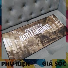 Tấm Lót Chuột PUBG 58 Kích Cỡ Lớn 90x40cm - Cao Su Chống Trượt, Thao Tác Nhanh Chóng, Phụ Kiện Game Thủ