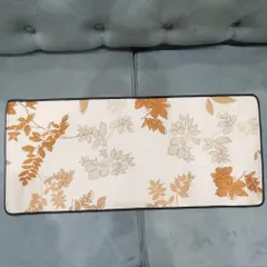 Tấm Lót Bàn Làm Việc Hoa Nâu 70x30cm - Chống Nước, Chống Trầy, Dễ Dàng Di Chuột Cho Game Thủ, Cao Su Dày 3mm