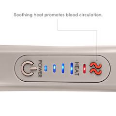 Máy massage cầm tay HoMedics HHP-351H - Thiết bị massage với chức năng nhiệt và 3 đầu massage để thư giãn và trị liệu toàn thân