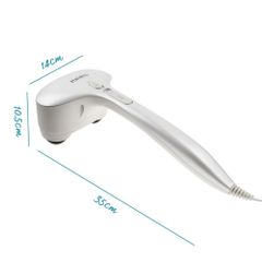 Máy Massage Cầm Tay 2 Đầu Kèm Nhiệt HoMedics PA-MHA - Thiết Bị Thư Giãn Tiện Lợi Cho Ô Tô và Gia Đình