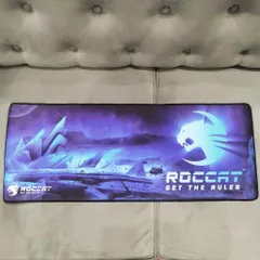Miếng Lót Chuột Lớn ROCCAT XANH Blue 80x30cm - Chống Nước, Dày 3mm, Bàn Di Chuột Cao Su Chất Lượng, Hình Ảnh Đẹp Mắt