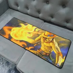 Tấm Lót Chuột One Piece 43 - Cao Su Chống Nước, Kích Cỡ Lớn 80x30cm, Dày 3mm - Phụ Kiện Máy Tính Dành Cho Game Thủ