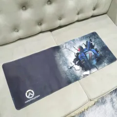 Miếng Lót Chuột Overwatch 76 Chống Nước, Pad Cỡ Lớn 80x30cm Dày 3mm - Hoàn Hảo cho Game Thủ và Máy Tính