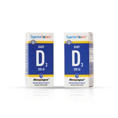 Baby D3 Vitamin D3 Nano dành cho trẻ sơ sinh của Mỹ