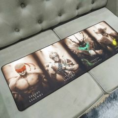 Miếng Lót Chuột Chống Nước 90x30cm [LOL 4 HERO] - Pad Chuột Cỡ Lớn Cao Su, Bề Mặt Nhẵn, Tăng Tính Chính Xác Cho Game Thủ