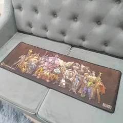 Miếng Lót Chuột Overwatch 8 - Pad Chuột Cỡ Lớn 90x30cm Chống Nước, Đế Cao Su, Thao Tác Chính Xác Cho Game Thủ