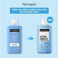 Nước Hoa Hồng Neutrogena Không Chứa Cồn 150ml Alcohol Free Toner 9/2026