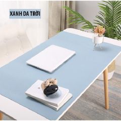 Tấm Lót Bàn Làm Việc Da PU 120x60cm - Chống Bám Bẩn, Chống Trượt, Phụ Kiện Gaming Thời Trang