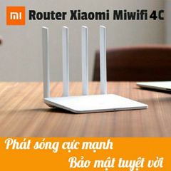 Bộ Phát Wifi Xiaomi Mi Router Gen 4C - Băng Thông 300Mbps, Hỗ Trợ 60 Thiết Bị, Bảo Hành 12 Tháng, Cài Đặt Dễ Dàng