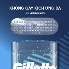 Lăn khử mùi cho nam Gillette Clear Gel Cool Wave 107g
