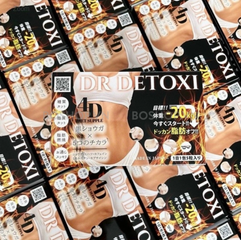 Viên uống giảm cân Dr Detoxi 4D của Nhật Bản hộp 30 gói